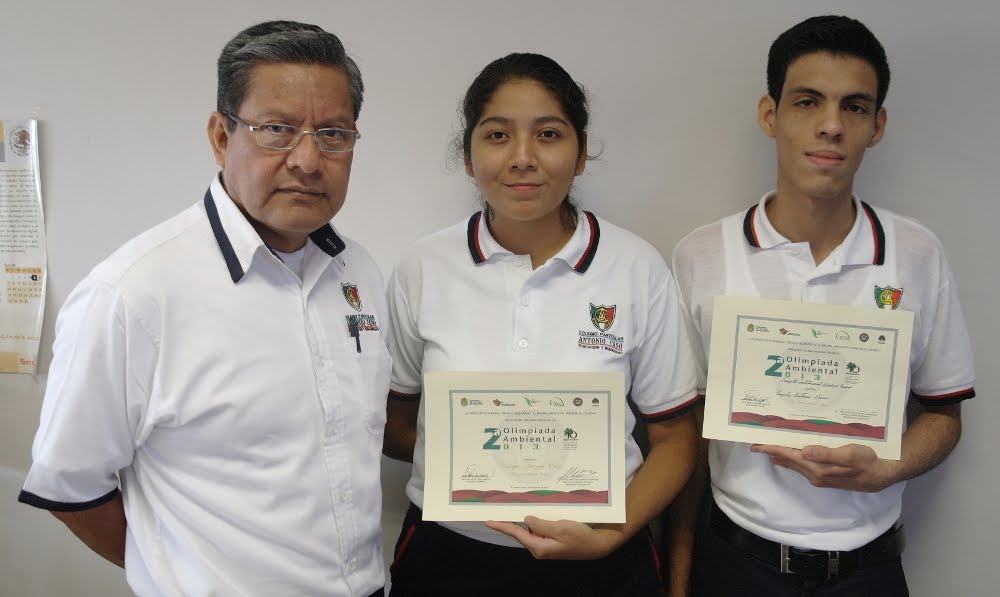 OLIMPIADA AMBIENTAL DEL MVZ JOSÉ LUIS RAMÍREZ PÉREZ EN EL "COLEGIO PARTICULAR ANTONIO CASO"