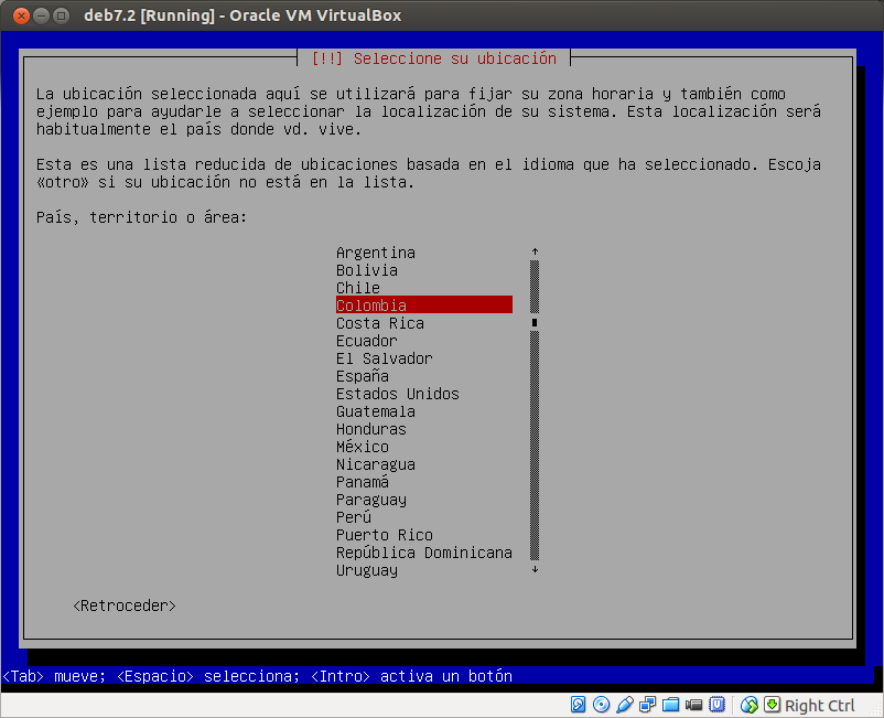 DriveMeca instalando Debian Wheezy 7.2