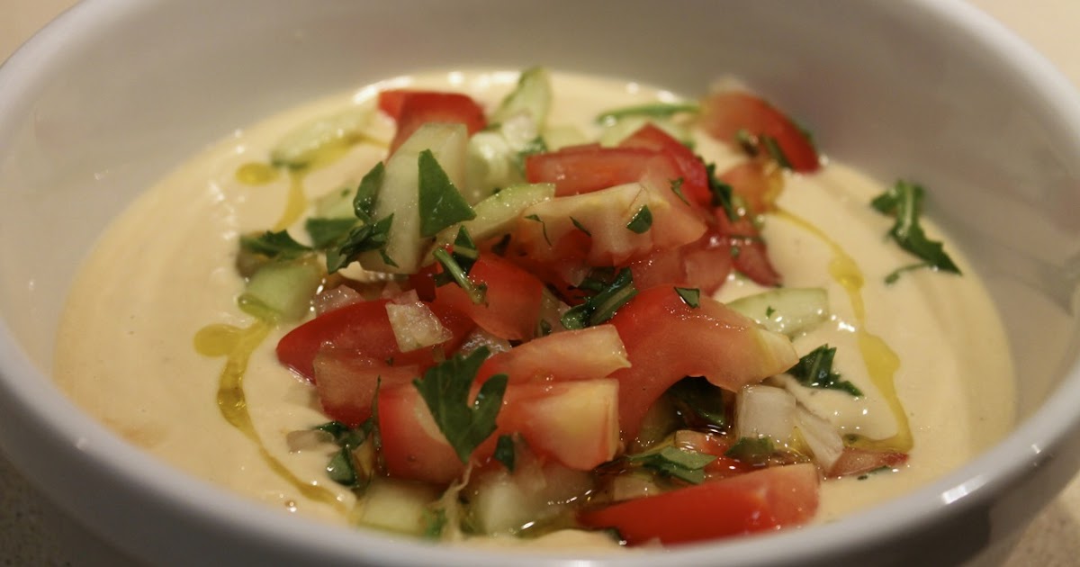 Cook In / Dine Out: Cold Chickpea-Tahini Soup