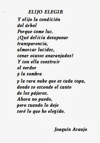 LA POESÍA Y LOS ÁRBOLES