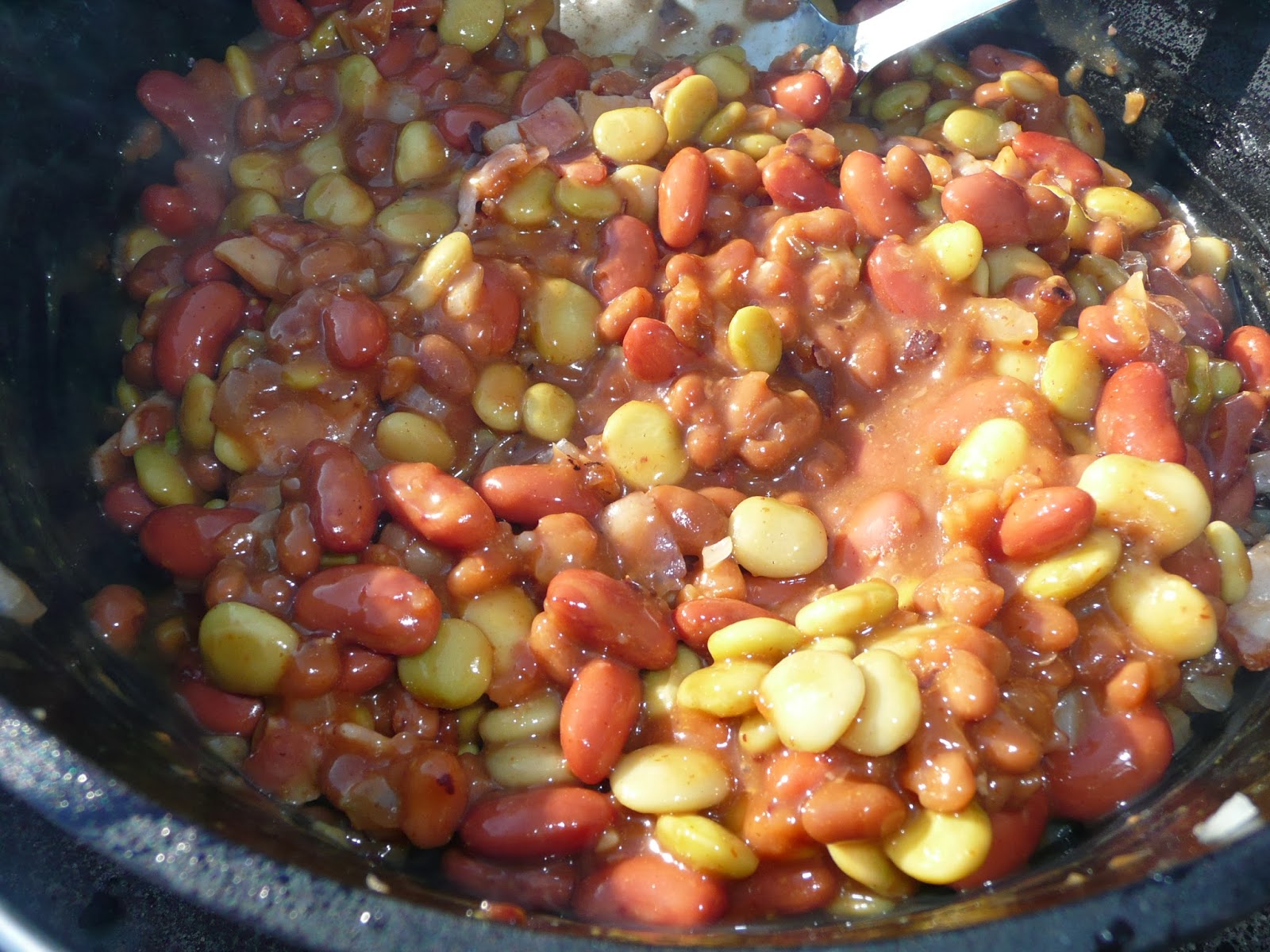 Everyday Dutch Oven Cowboy Beans