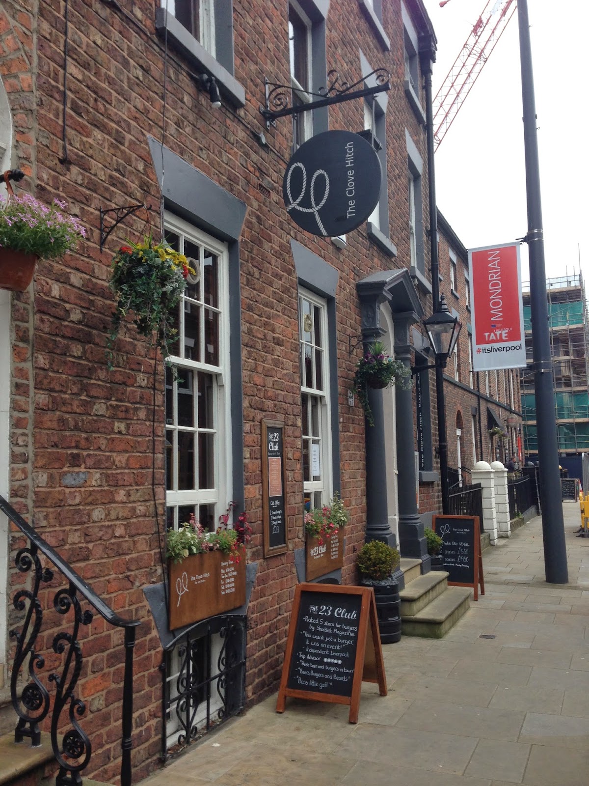 Cheese and Biscuits The Clove Hitch, Liverpool