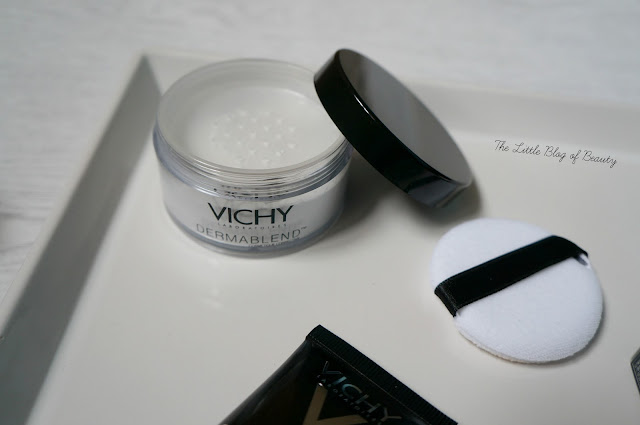 Vichy Dermablend Fluid corrective foundation and setting powder