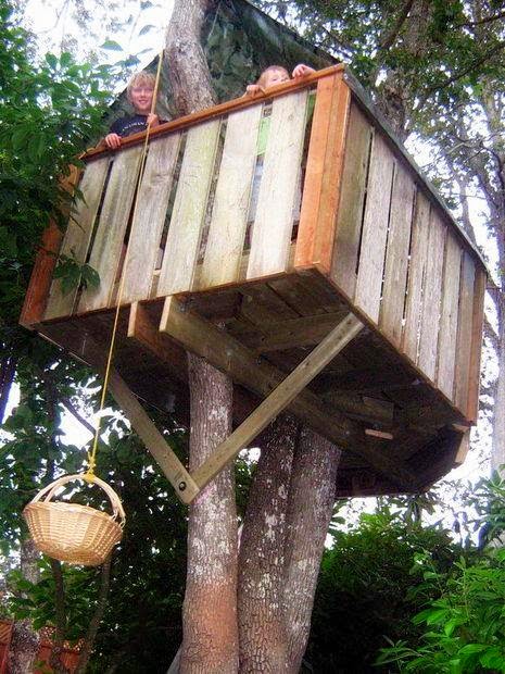 Treehouse as a playhouse