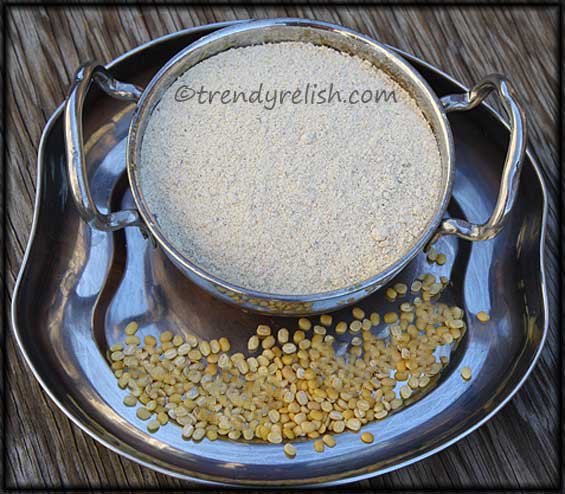 Split Green Gram Chutney Powder | Pesara Podi | Spicy Moong Dal Powder 