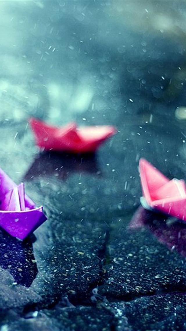 iphone 5 wallpapers hd: cute raining day iphone 5 wallpapers