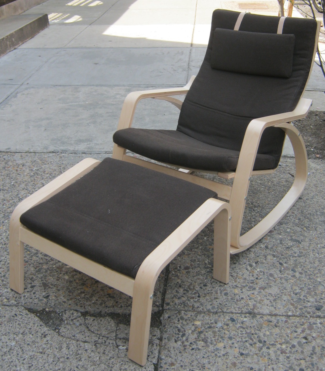 ikea glider and ottoman