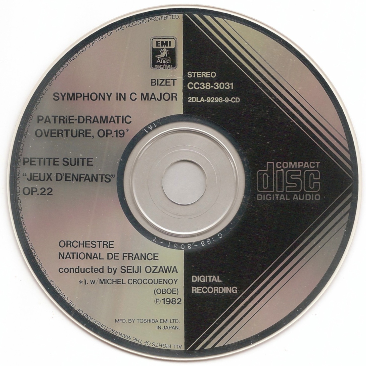 The First Pressing CD Collection Bizet Symphony in C