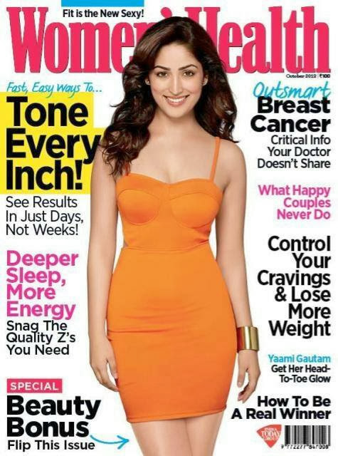 Yami Gautam-Get Her Head To Toe Glow at October issue of Women's Health
