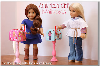 American Girl Craft ~ Mailboxes