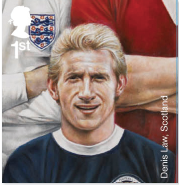 Denis Law stamp.