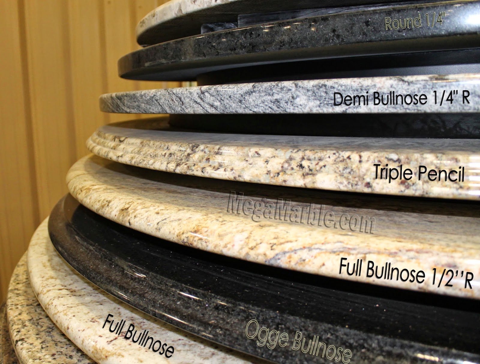 Countertop Edge Profiles Countertop Edge Profiles