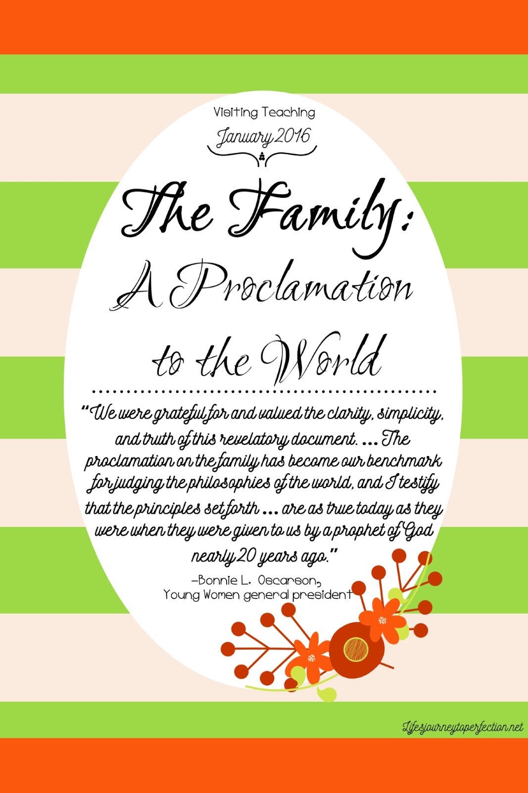Lifes Excursion Towards Perfection: Traveling to Schooling Recommendations for graphic regarding The Family a Proclamation to the World Printable called Lifes Excursion Towards Perfection: Checking out Schooling Suggestions for