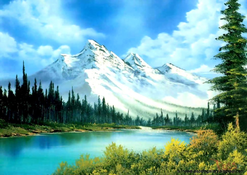 Bob Ross Mountain Landscape Paintings Bob Ross Mountain Landscape Paintings