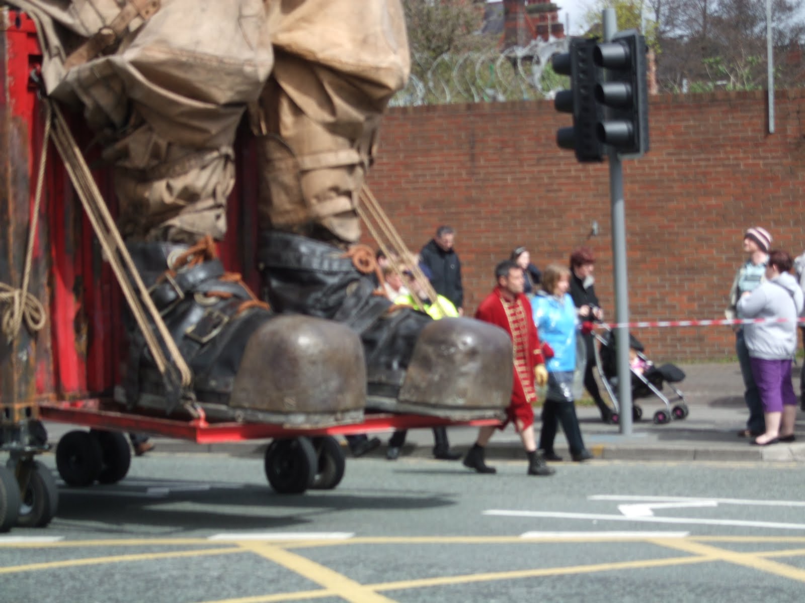 Adequate Riders Giant Puppets