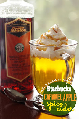 Copycat Starbucks Caramel Apple Spice Cider