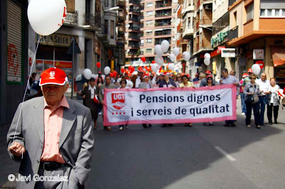 1 de Mayo, demonstrations, Lleida, manifestaciones, 