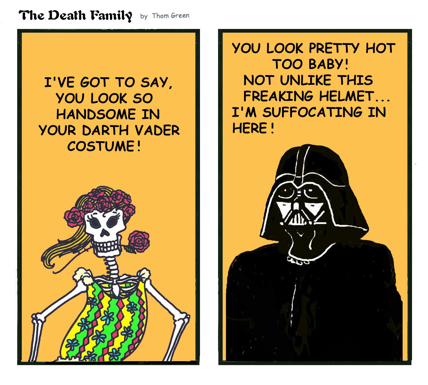 The Death Family by Thom Green Cartoon #23