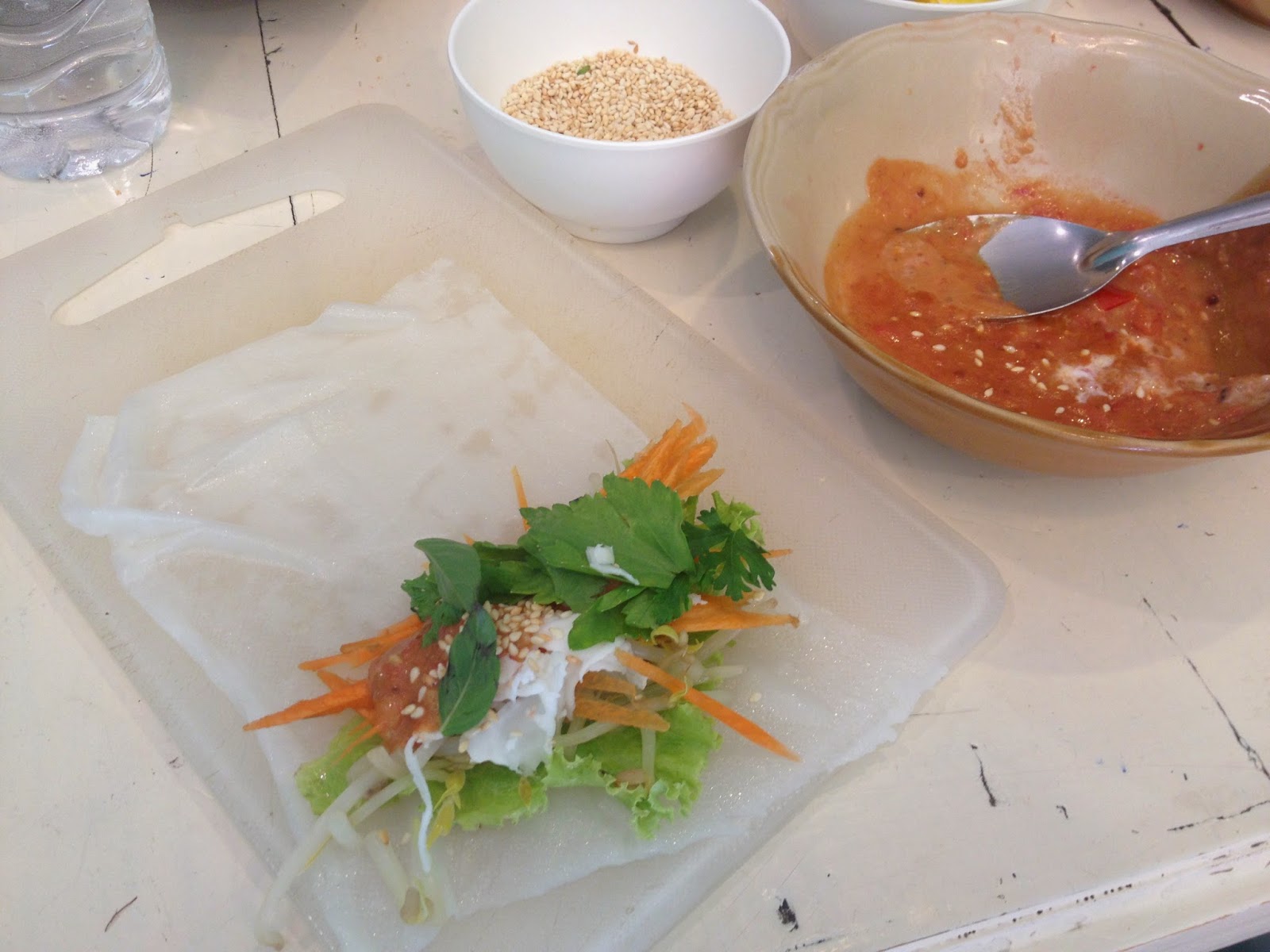 vegan.in.brighton Learning to Cook Vegan Thai Food with May Kaidee