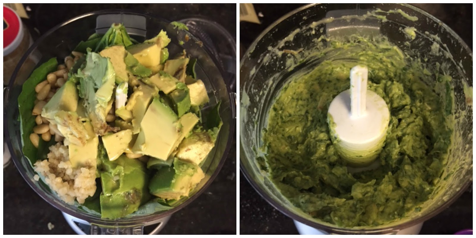 Going the Distance {Recipe Files} Zoodles with Avocado Pesto