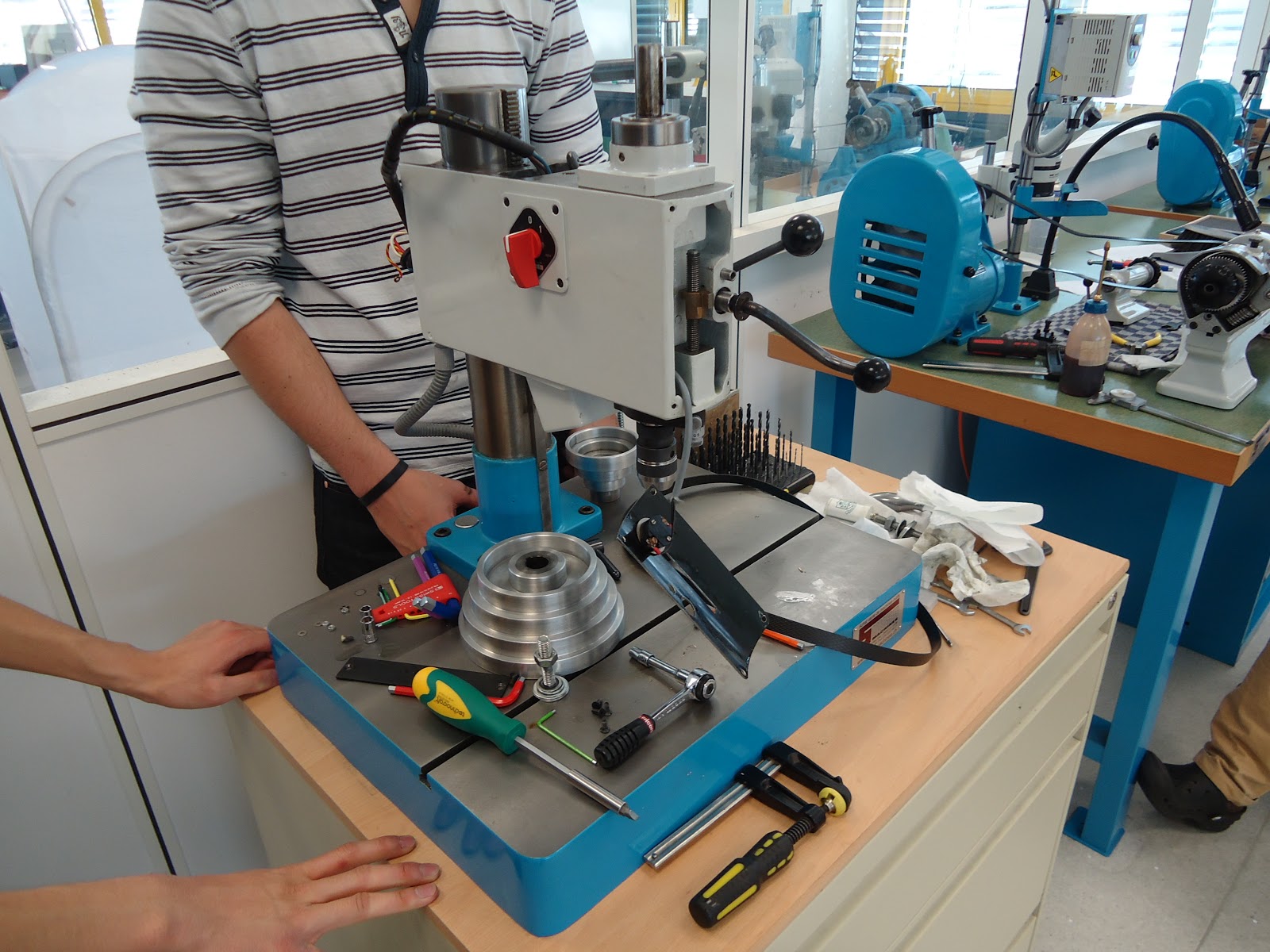 K&H Watchmaking Competence Centre Drill Press Crash!