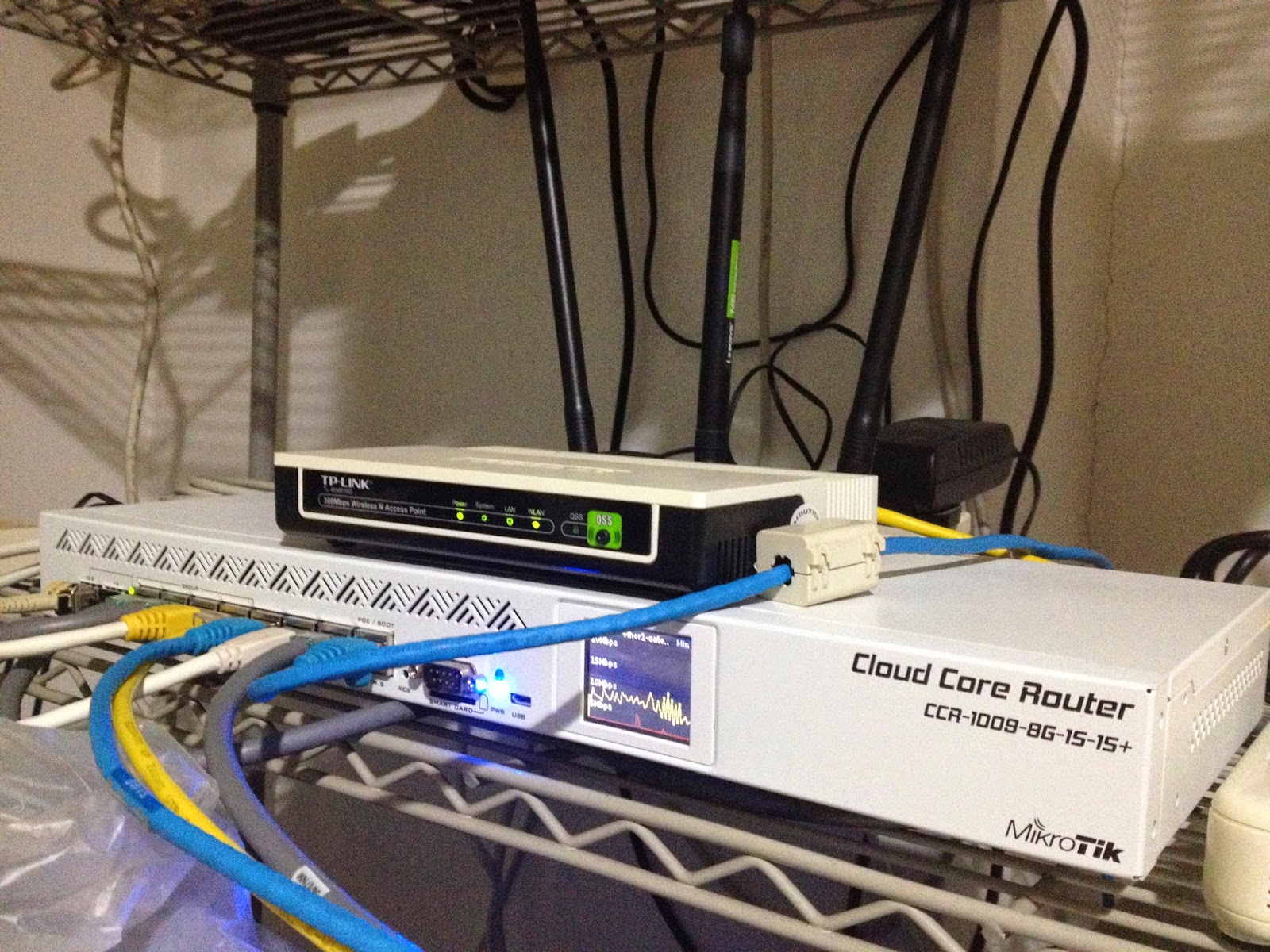 It's My Life! Upgraded my home core router