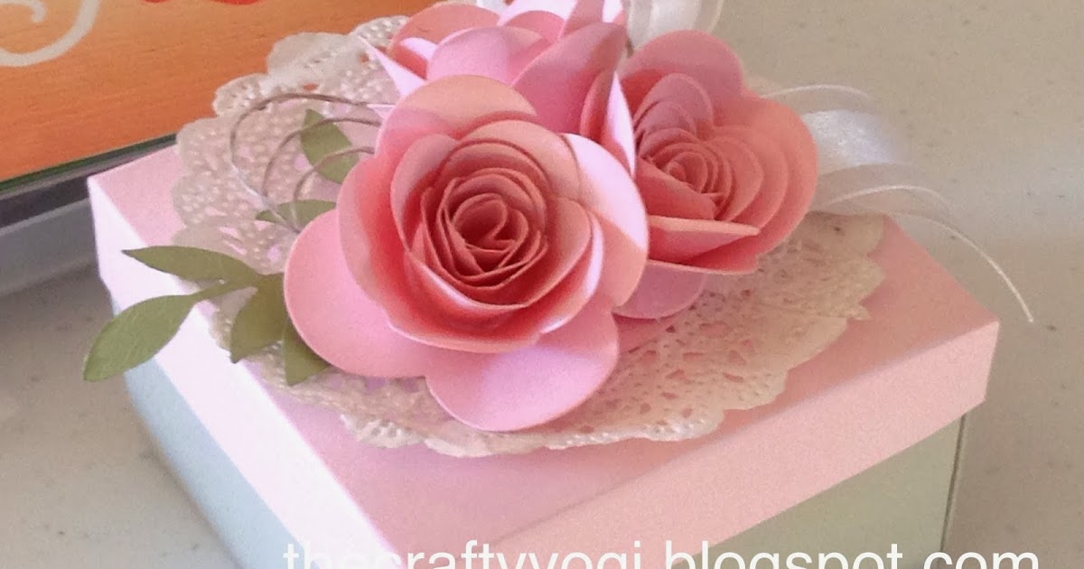 the crafty yogi Spiral Flower Die Gift Box