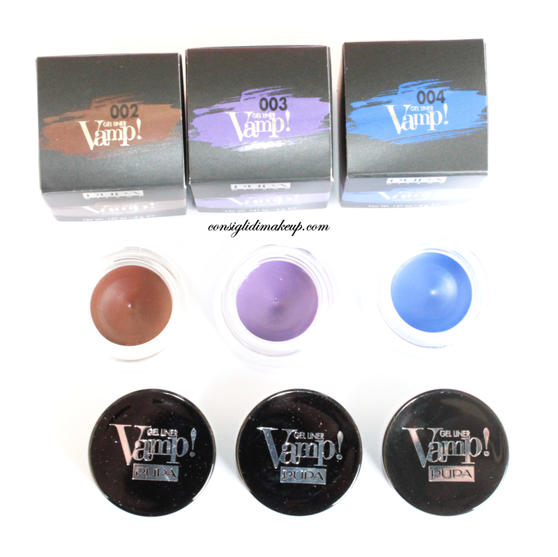 review swatches pupa vamp gel liner