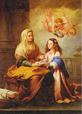 Résultat de recherche d'images pour "Santa Ana,madre de la virgen Maria"