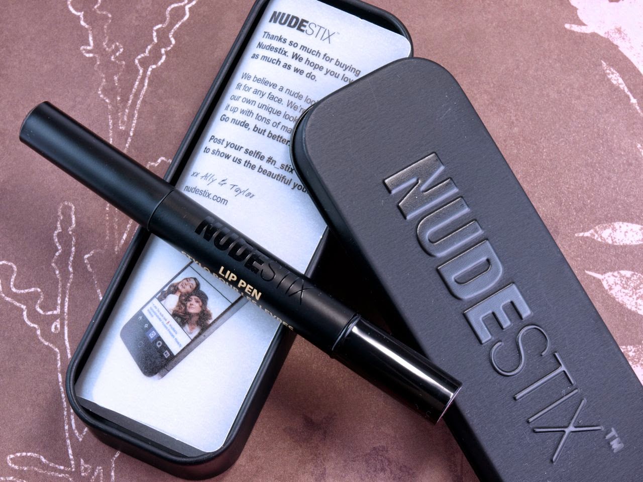 Nudestix Matte Lip Pen & Lip Pen Gloss Review and Swatches The Happy