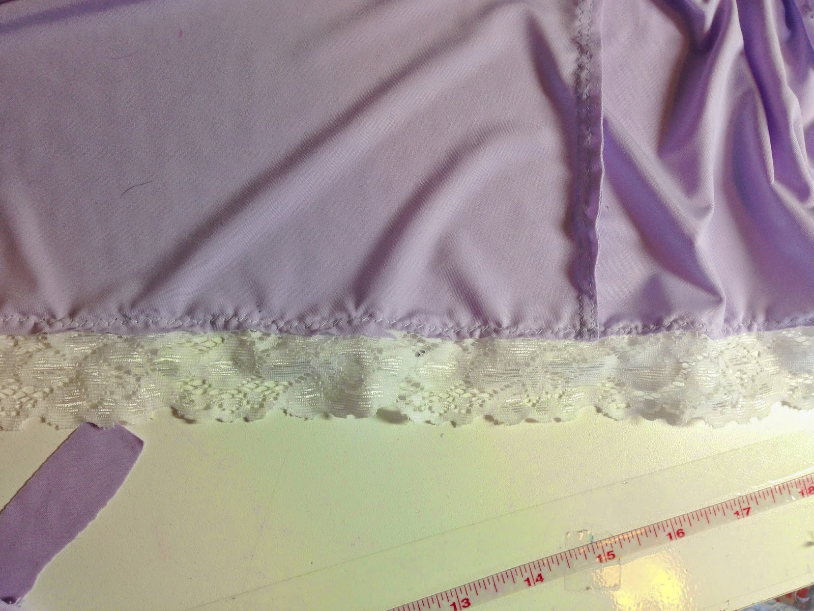 Gertie's New Blog for Better Sewing Slip SewAlong 8 Sewing the Lace