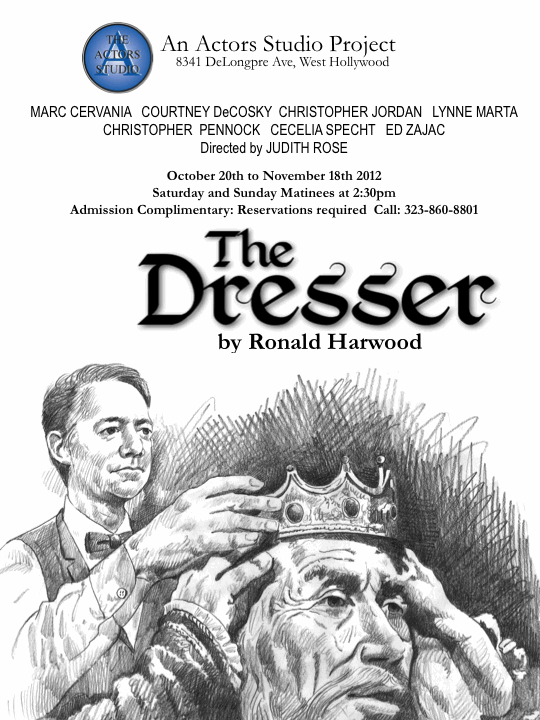 Times Times 3 Complimentary Tickets The Dresser An Actors