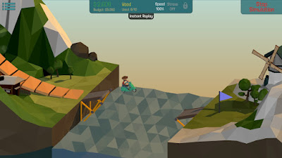 Poly Bridge, Game Membuat Jembatan Grafik Keren.