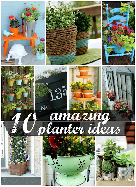 10 Amazing DIY Planter Ideas #planter #outdoorplanter #planterboxes #outdoor @SimplyDesigning 10 Amazing DIY Planter Ideas #planter #outdoorplanter #planterboxes #outdoor @SimplyDesigning