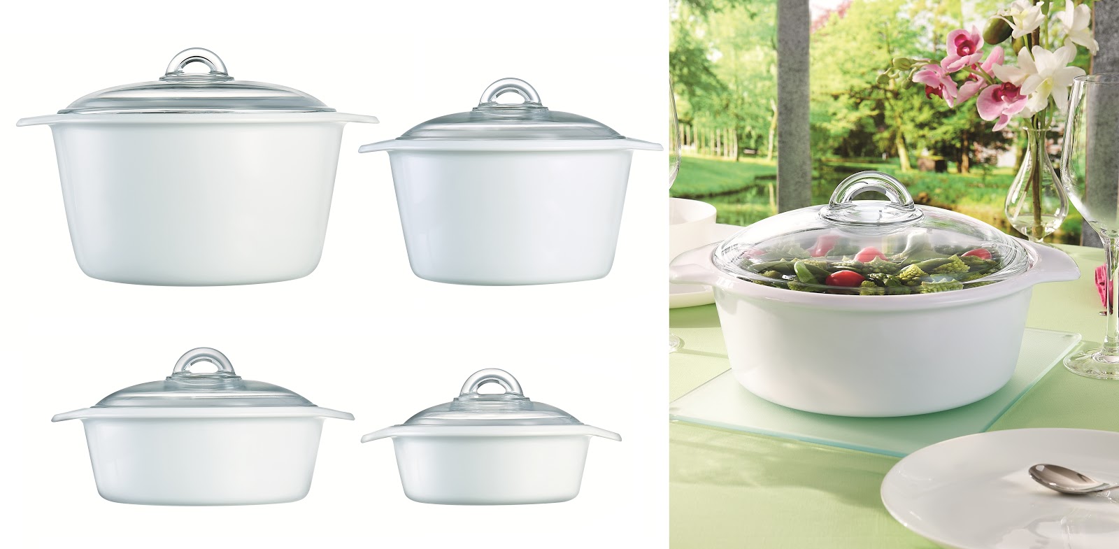 Luminarc Dinner Series Introduces the New Vitro Blooming Collection at