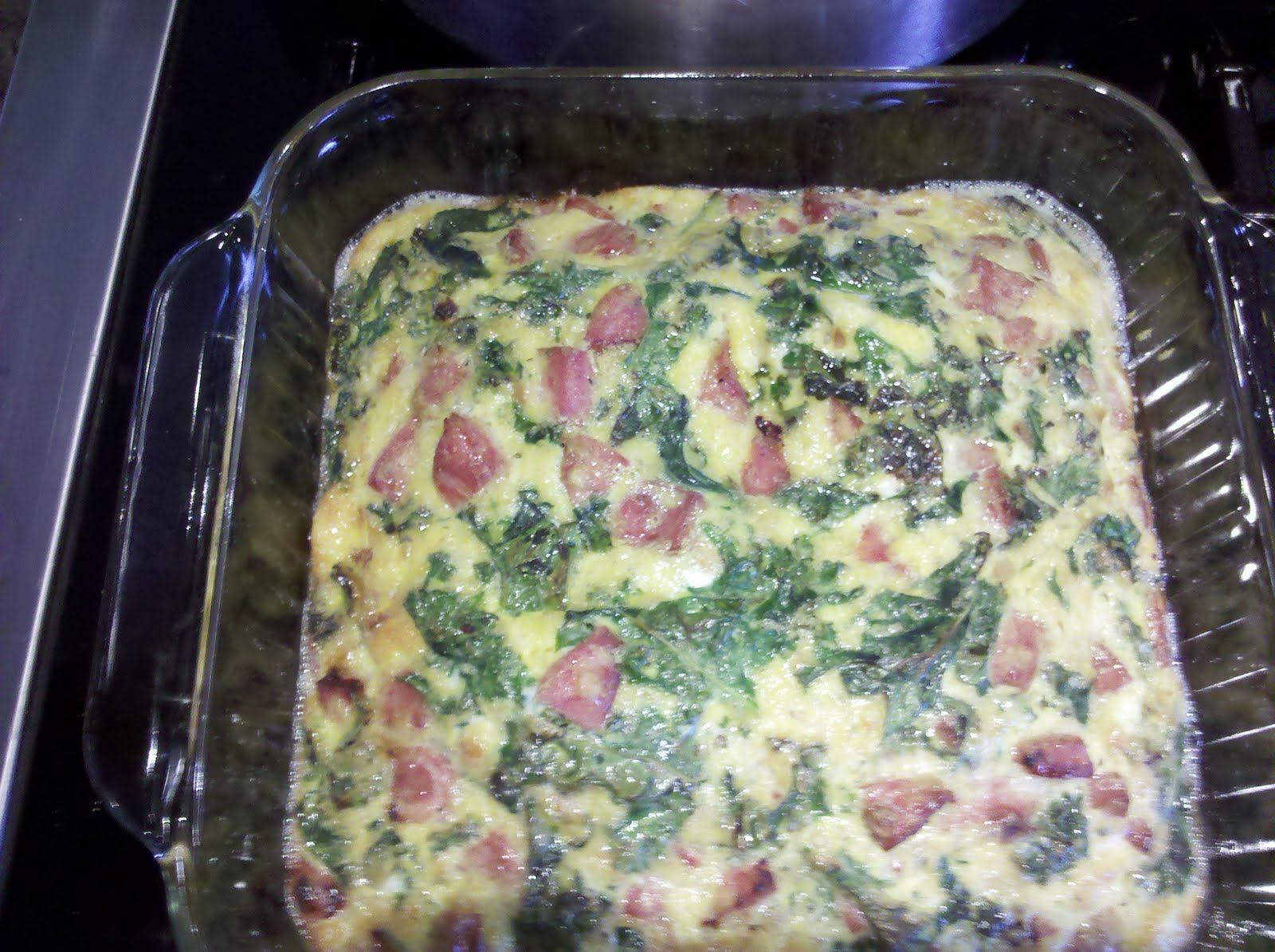 Adventures in Paleo Egg, Kale and Sausage Frittata