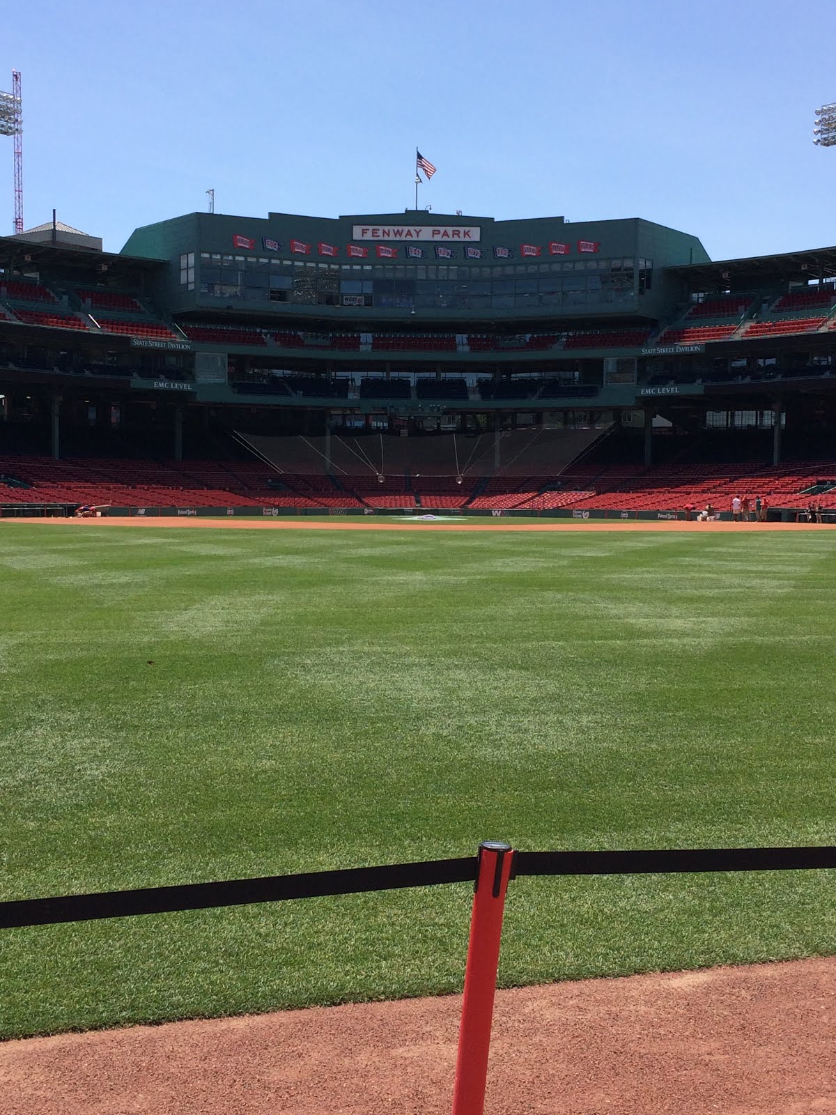 Fenway Park Center Field