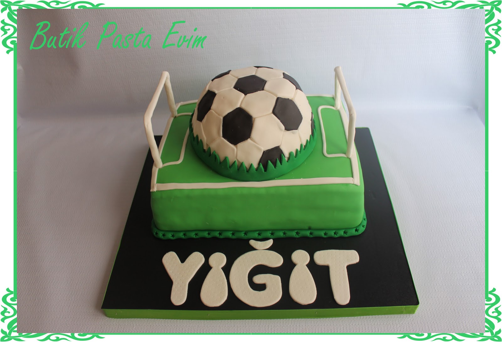 BUTİK PASTA EVİMDENİZLİ Futbol PastasıYİĞİT…