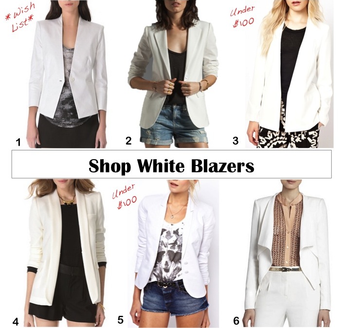 A Bit of Sass Wardrobe Staple The White Blazer