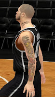 NBA 2K13 Mods Full Sleeves Tattoos