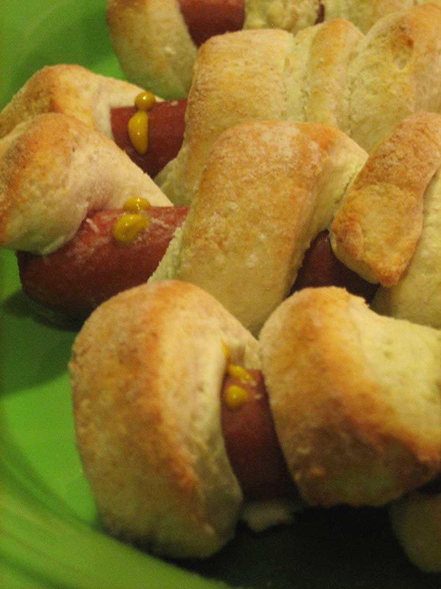 Jill Made It PigsinaBlanket Mummy Style!