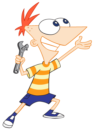 Cartoon Characters: Photopack Phineas and Ferb
