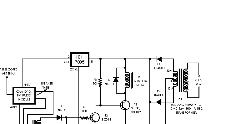 Car Wireless Alarm Circuit Diagram |Electronic Schematic Circuit