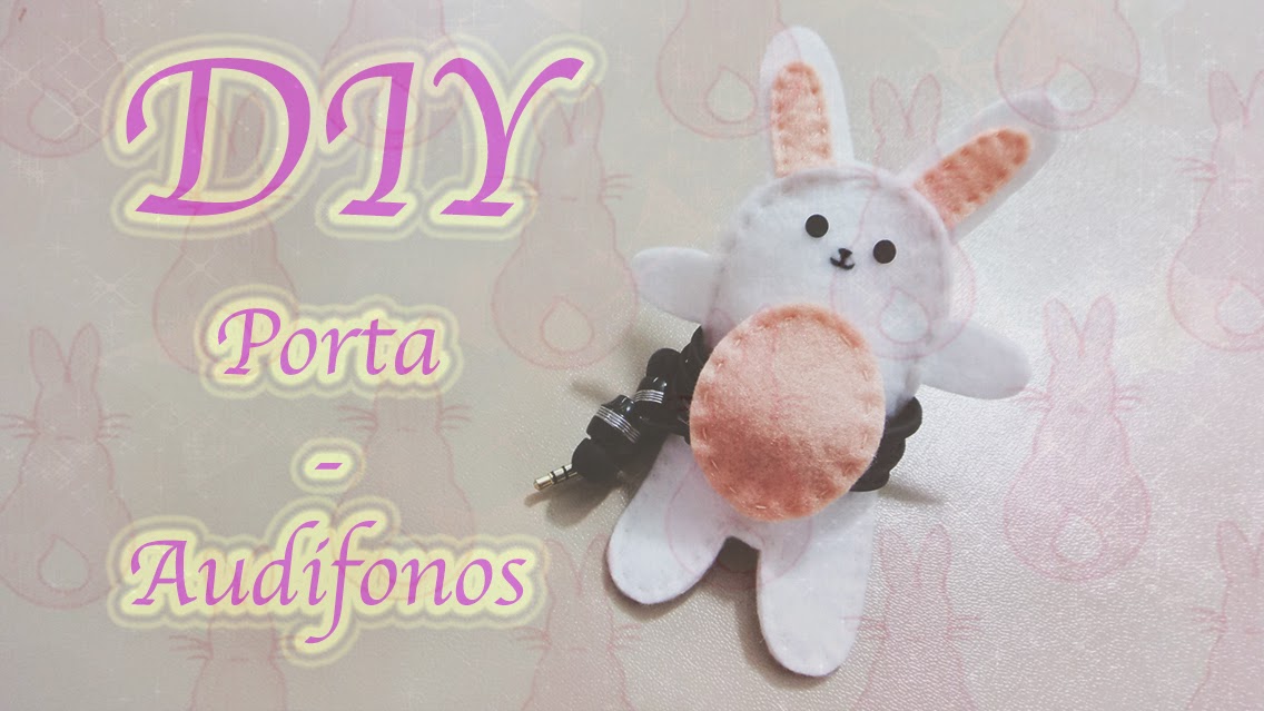 CONEJITO PORTA AUDÍFONOS