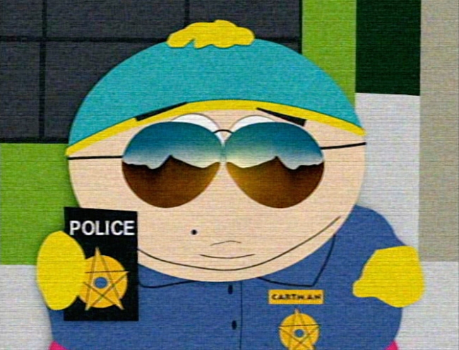 erick cartman policial