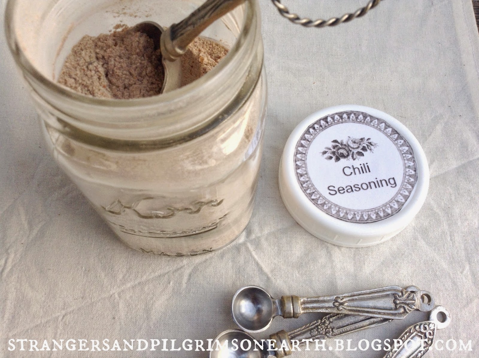 Strangers & Pilgrims on Earth Make Your Own Seasoning Mixes Free