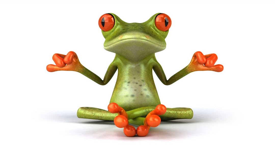 3D Frog hd wallpaper