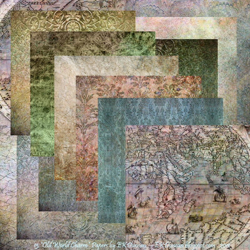 EKDuncan My Fanciful Muse My EKDuncan "Old World Charm" digital