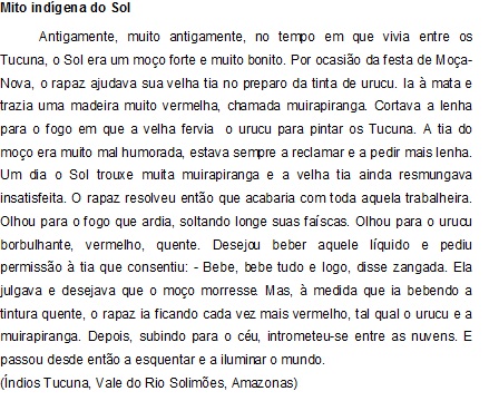 ensino silvana religioso mito indigena