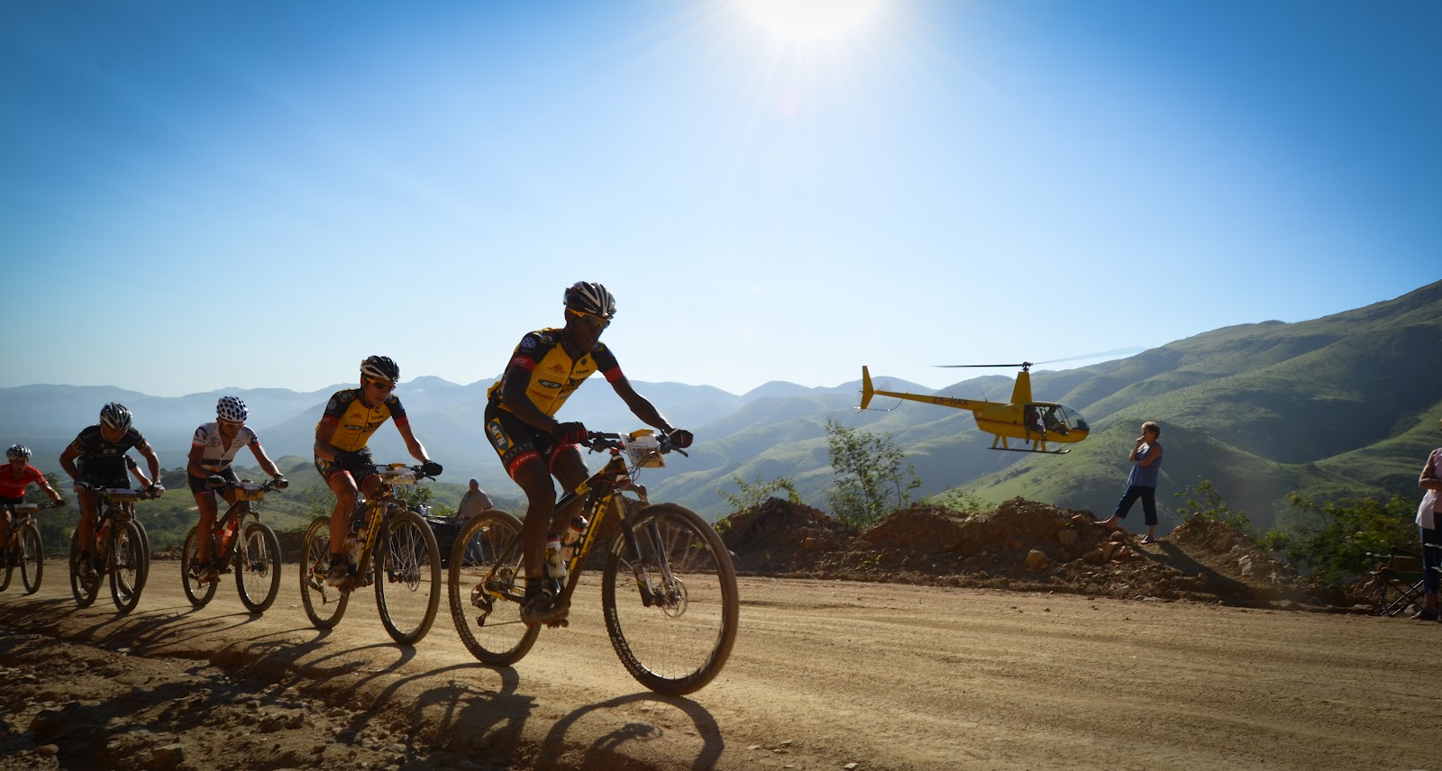 seven mountain bike race